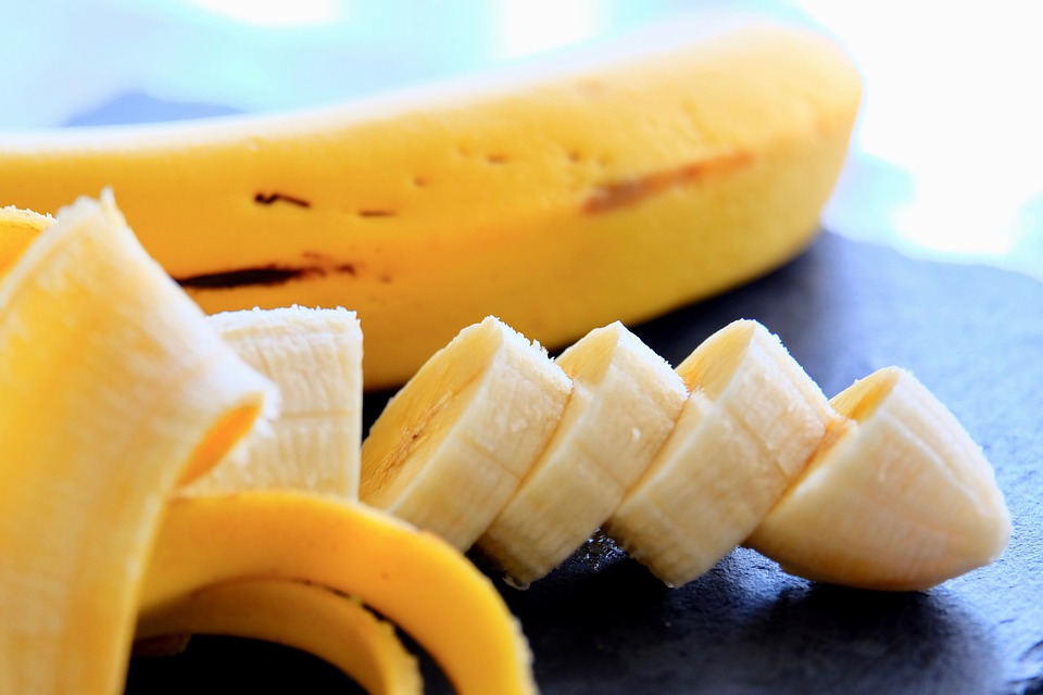 Banana, Fruit, Peeled, Sweet