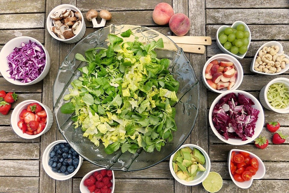 Salad, Fruit, Berry, Healthy, Vitamins, Fresh, Food