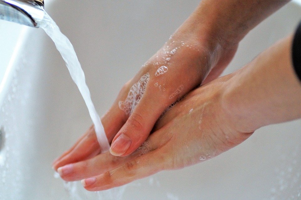 Washing Hands, Wash Hands, Hygiene, Net, Soap, Water